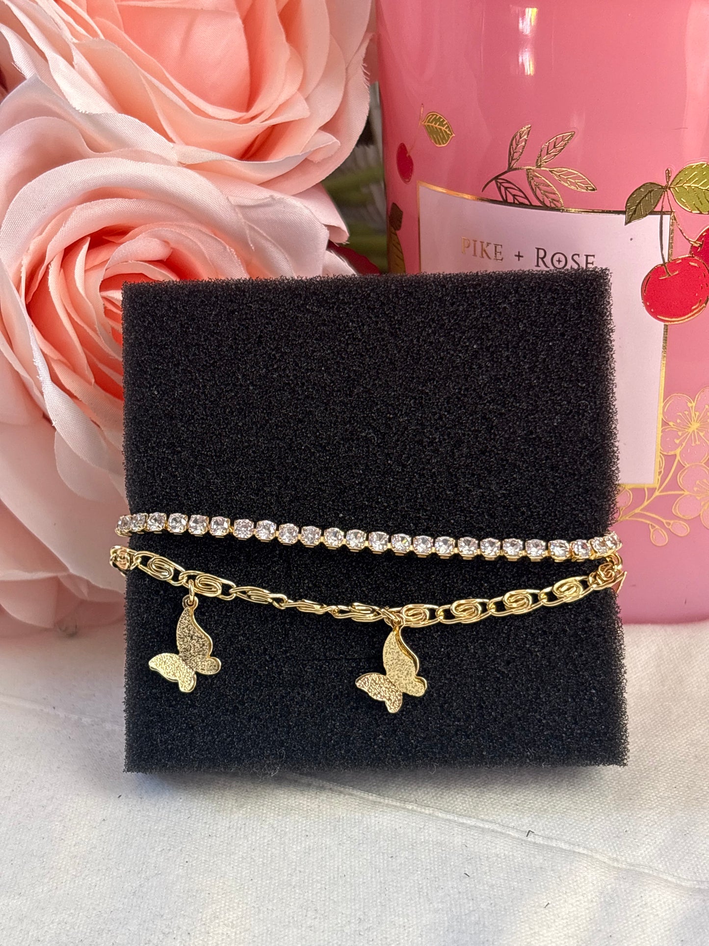 Butterfly’s anklets