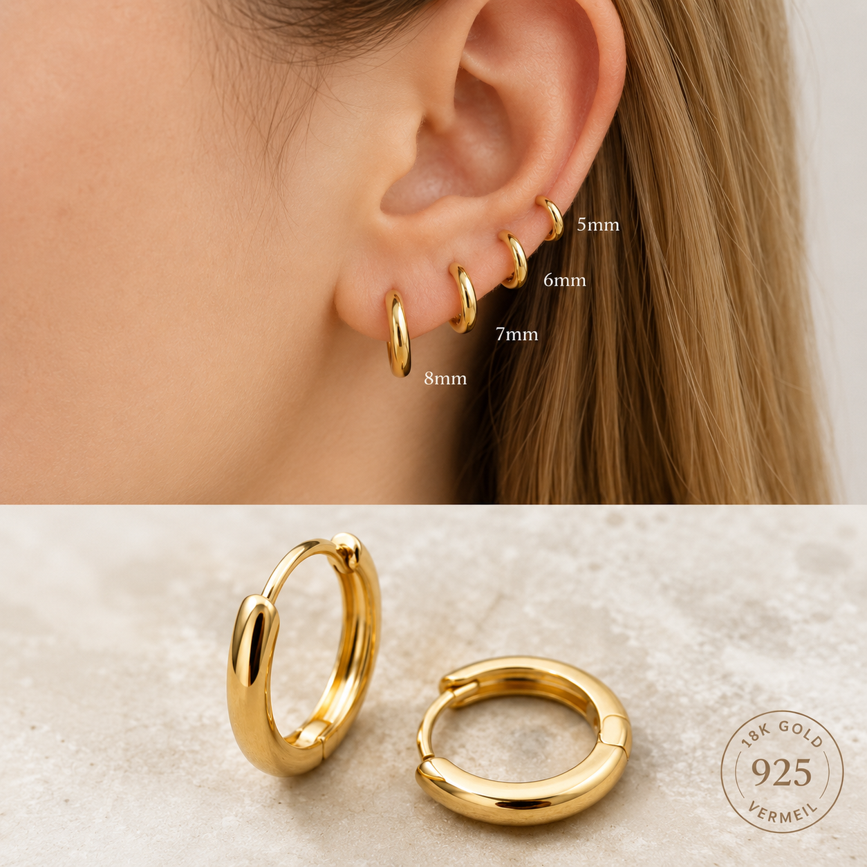 Hug me earring