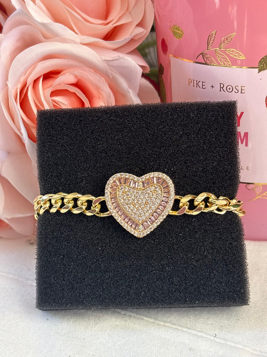 Pink bracelets