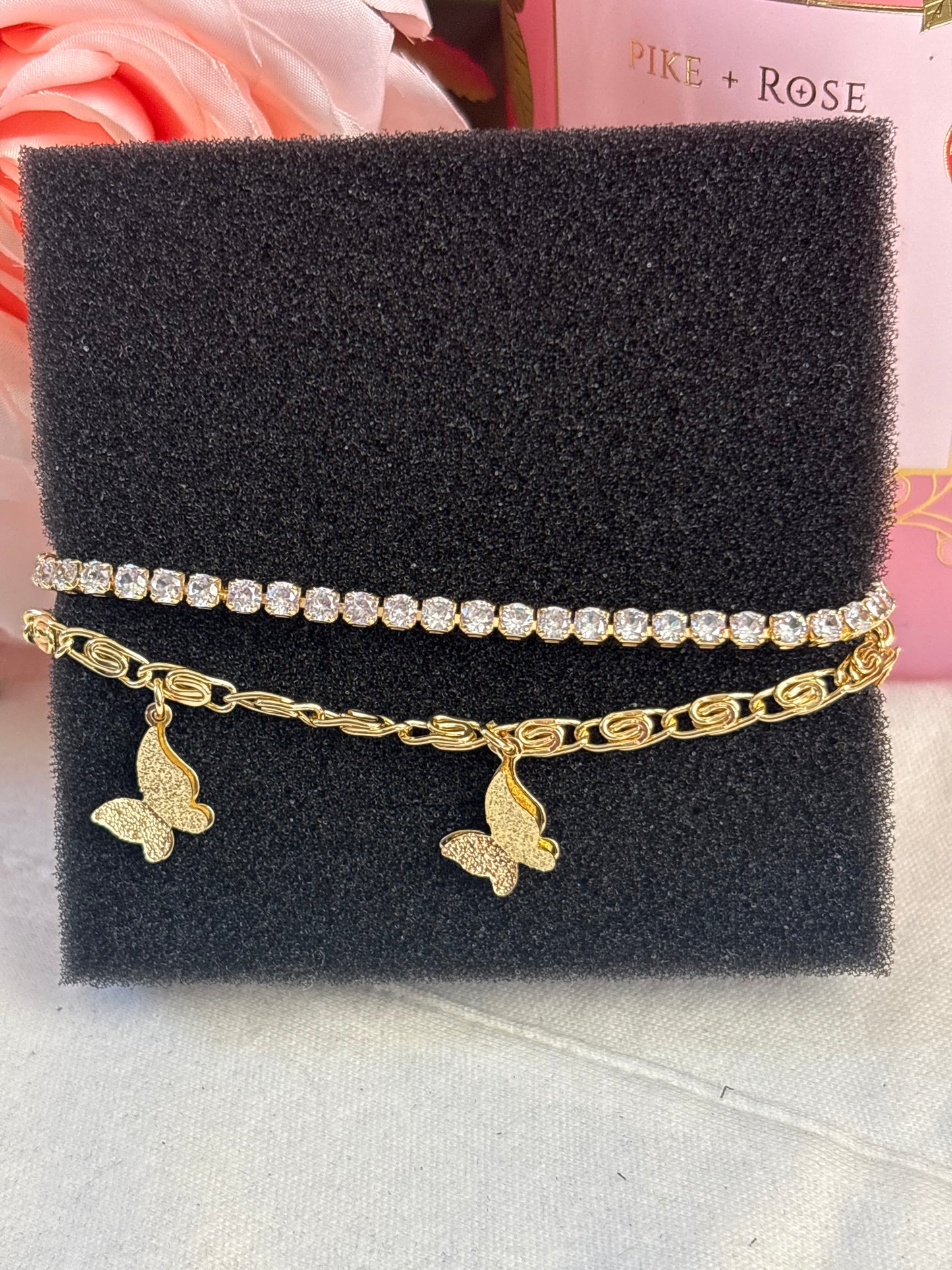 Butterfly’s anklets