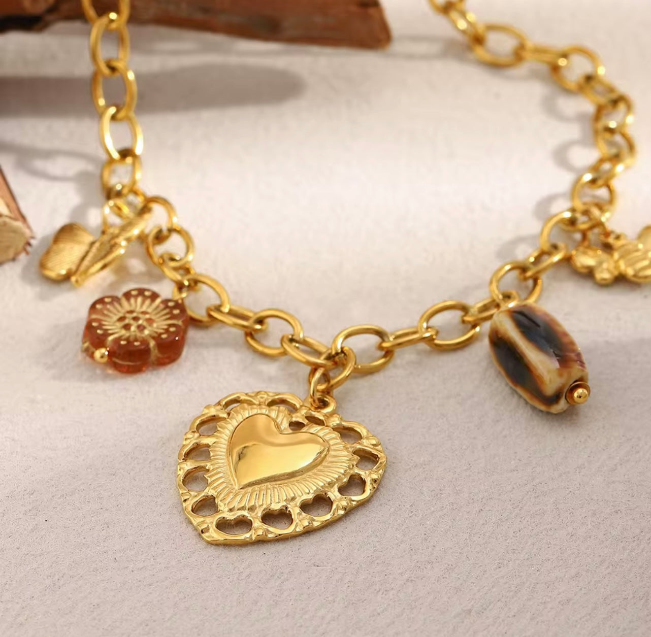 Heart necklace